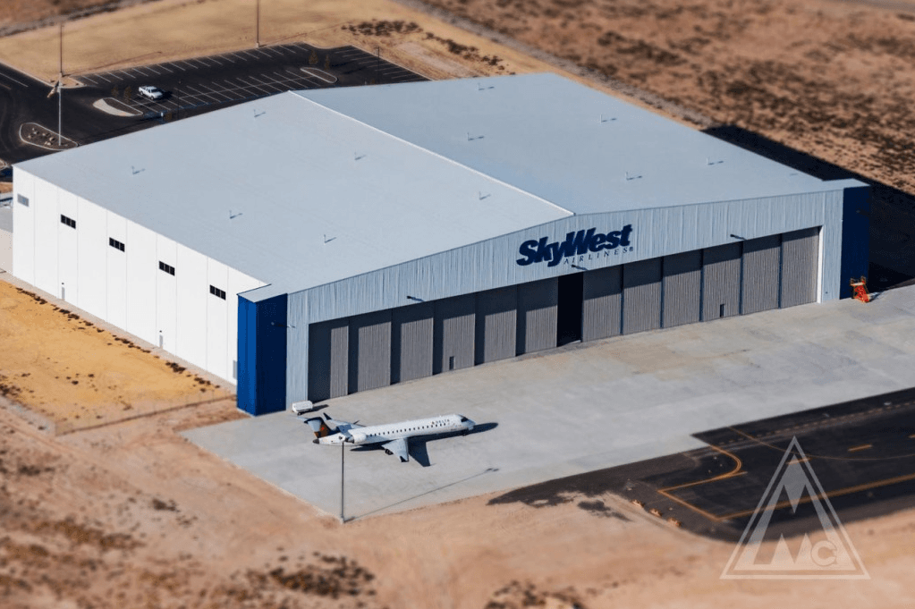 SkyWest Airlines Aircraft Maintenance Hangar