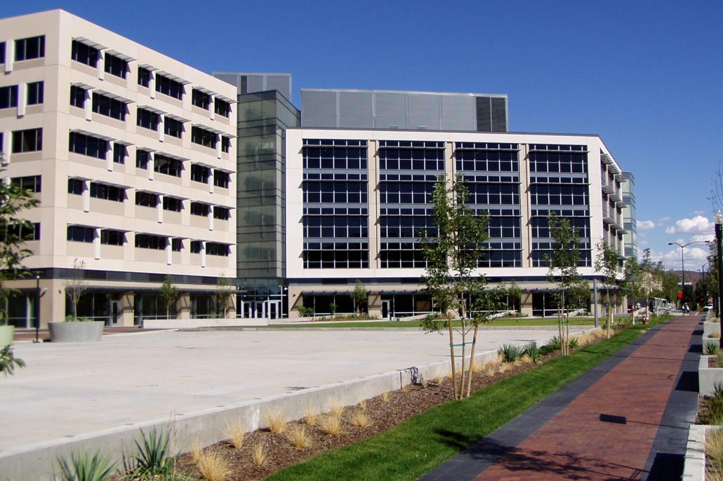 The Idaho Water Center with Parking Garage